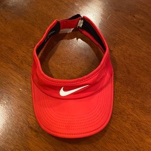 Nike visor red